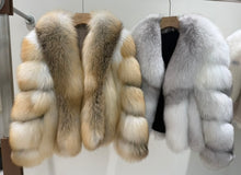 Load image into Gallery viewer, Golden island rare fur coat
