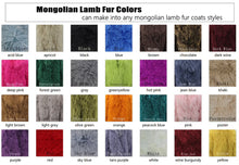 Load image into Gallery viewer, Mongolian frill coat
