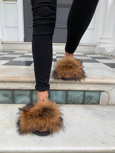 Fox Fur Sliders