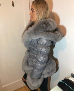 Millie trim fur Down Coat