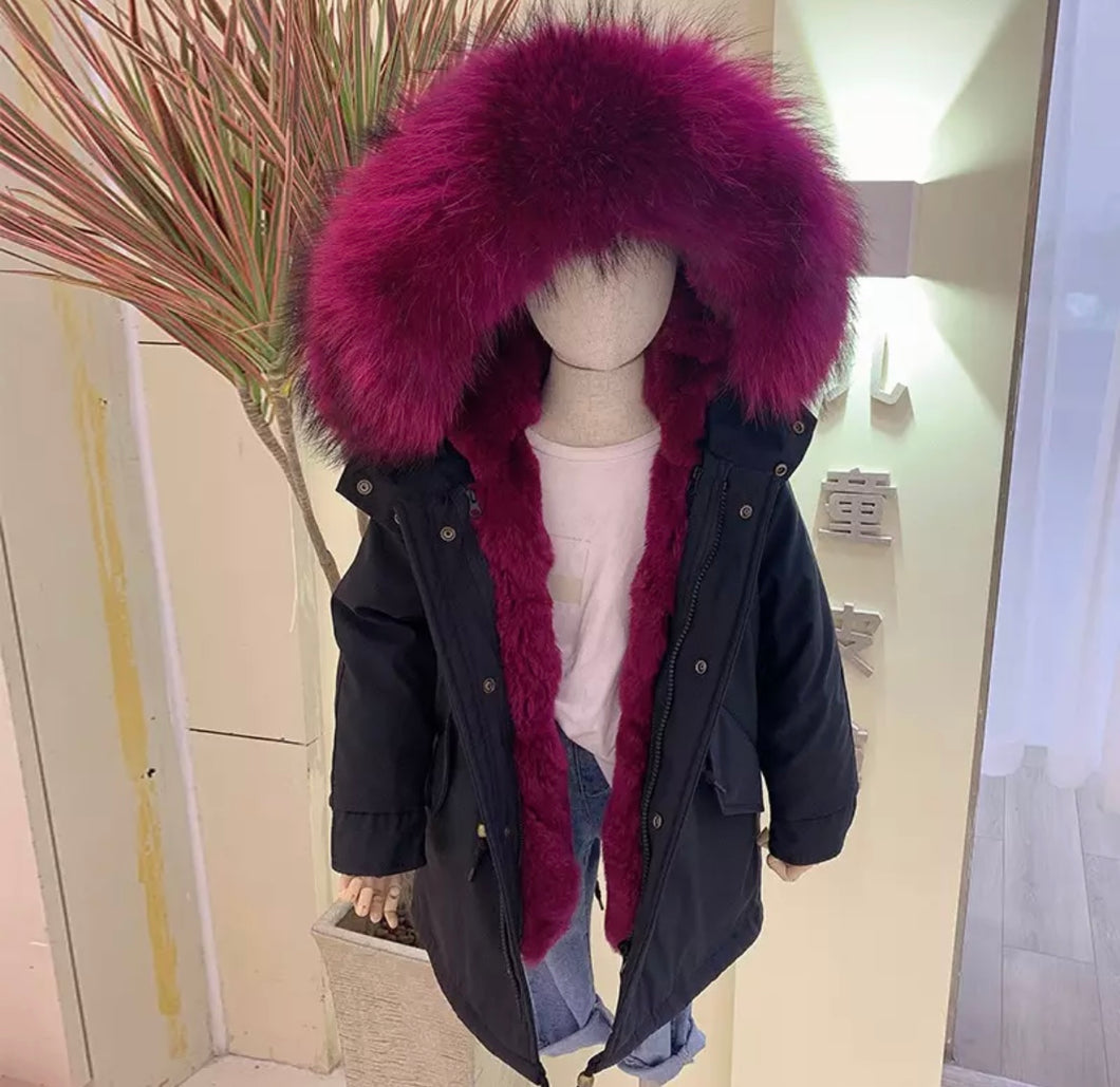 Kids parka coat